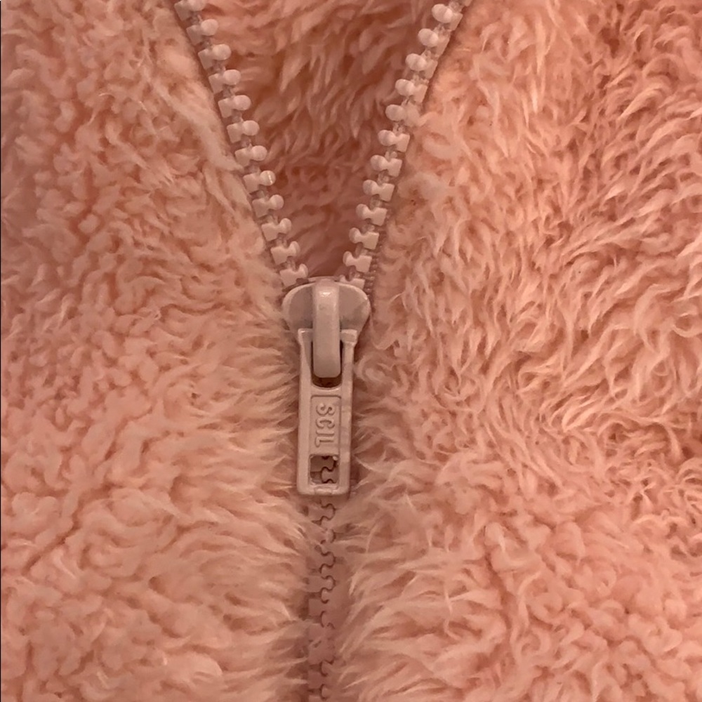 Fila Sport Soft Fuzzy Pink Jacket - Picture 4 of 7